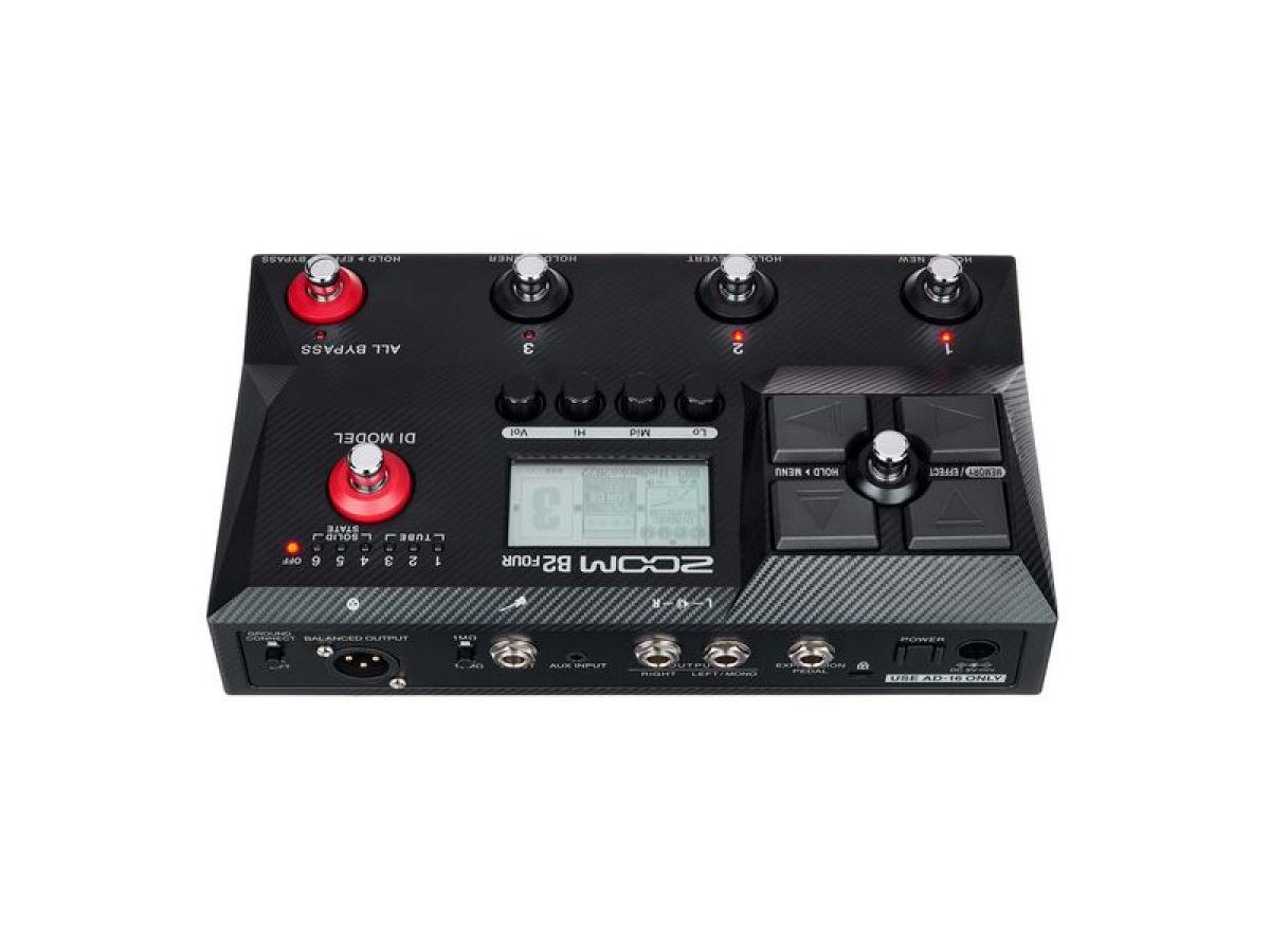 ZOOM B2four ⭐︎ベースマルチエフェクター Zoom B2 Four Bass Multi